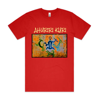 Ahuriri Kuri  - Mens Block T shirt Thumbnail
