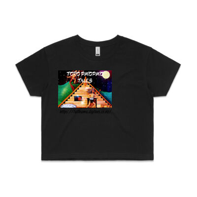 Volume One - Womens Crop Tee Thumbnail