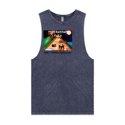 Volume One - Mens Stone Wash Barnard Tank Thumbnail