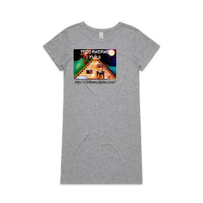 Volume One - Womens Mika Organic Short Sleeved Dress Thumbnail