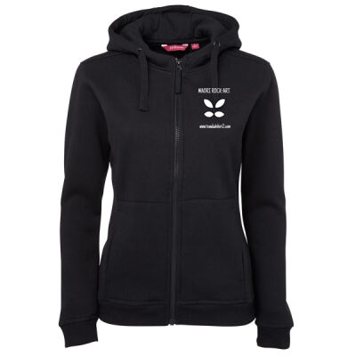 Te Waka Hihiri - JB's Mens Tee - JB's Ladies Full Zip Fleecy Hoodie Thumbnail
